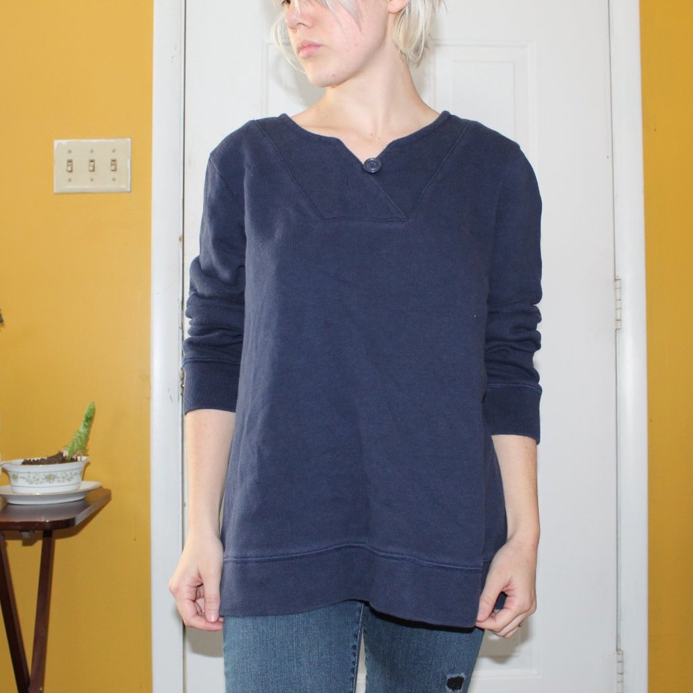 Basic Editions Navy Sweater Mens